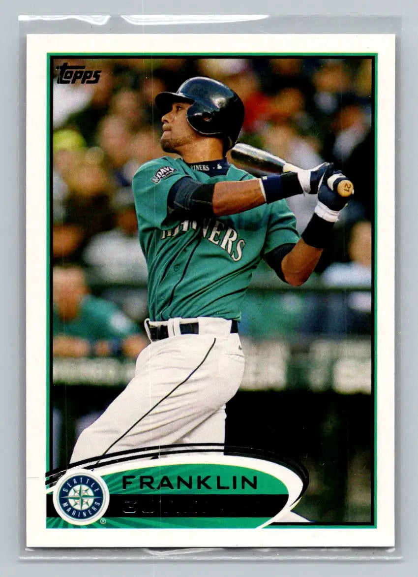 Baseball card of Franklin Gutierrez Seattle Mariners 2012 Topps #286a Franklin Gutierrez