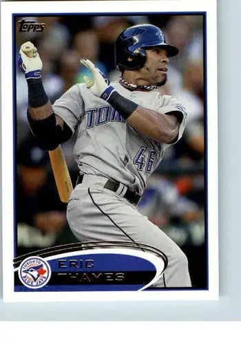 Original gloss Eric Thames baseball card from 2012 Topps #293 NM-MT Blue Jays