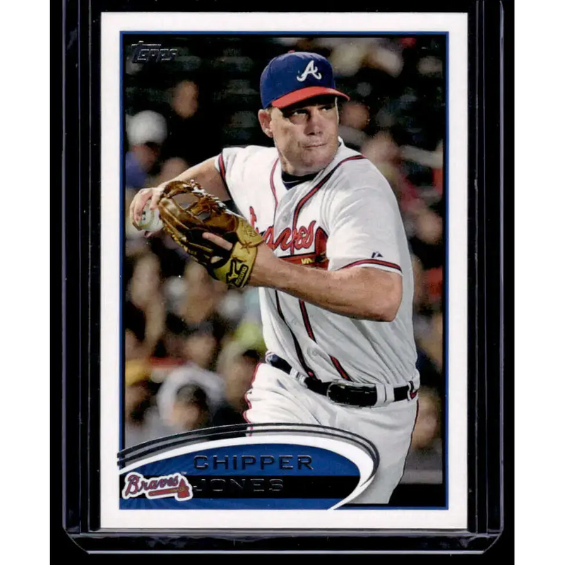 2012 Topps #305 Chipper Jones Atlanta Braves NM-MT Baseball Card - Baseball Card Single