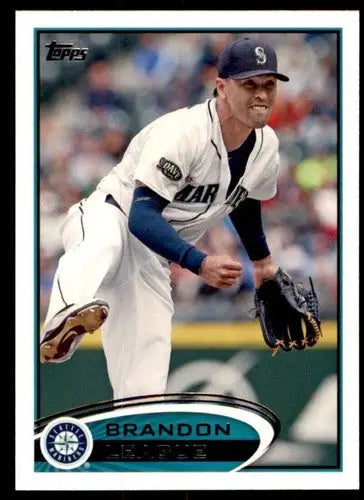 2012 Topps #378 Brandon League NM-MT Mariners ID:72304 - Baseball Card Single