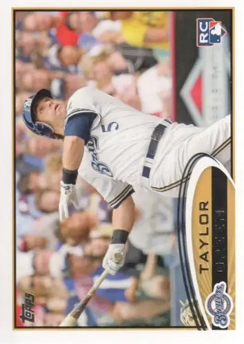 2012 Topps #390 Taylor Green NM-MT RC Rookie Brewers - Baseball Card Single