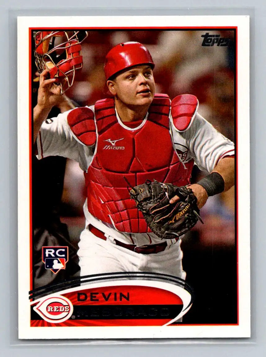 Baseball card of 2012 Topps #41b Devin Mesoraco Cincinnati Reds Rookie catcher