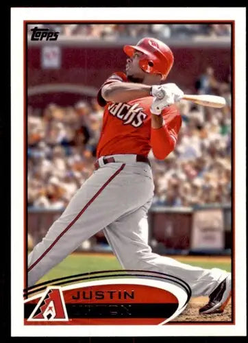 2012 Topps #450 Justin Upton NM-MT SP Diamondbacks ID:73219 - Baseball Card Single