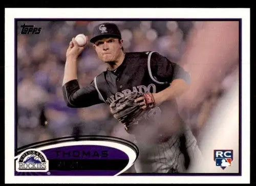2012 Topps #460 Thomas Field NM-MT RC Rookie Rockies ID:70892 - Baseball Card Single
