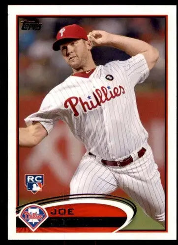 Original gloss baseball card featuring Joe Savery rookie Phillies from 2012 Topps #464