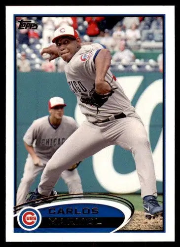 2012 Topps #485 Carlos Marmol NM-MT Cubs ID:72525 - Baseball Card Single