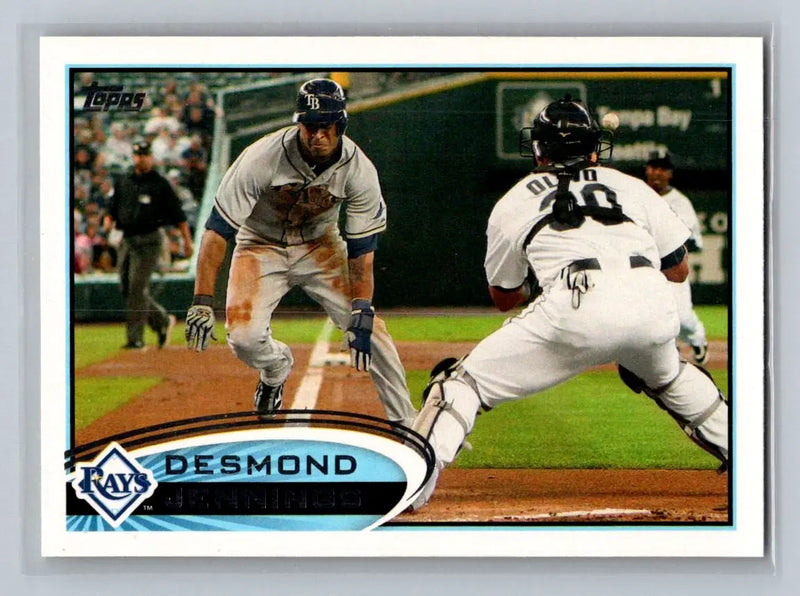 2012 Topps #5b Desmond Jennings Baseball Card for Tampa Bay Rays Collectors