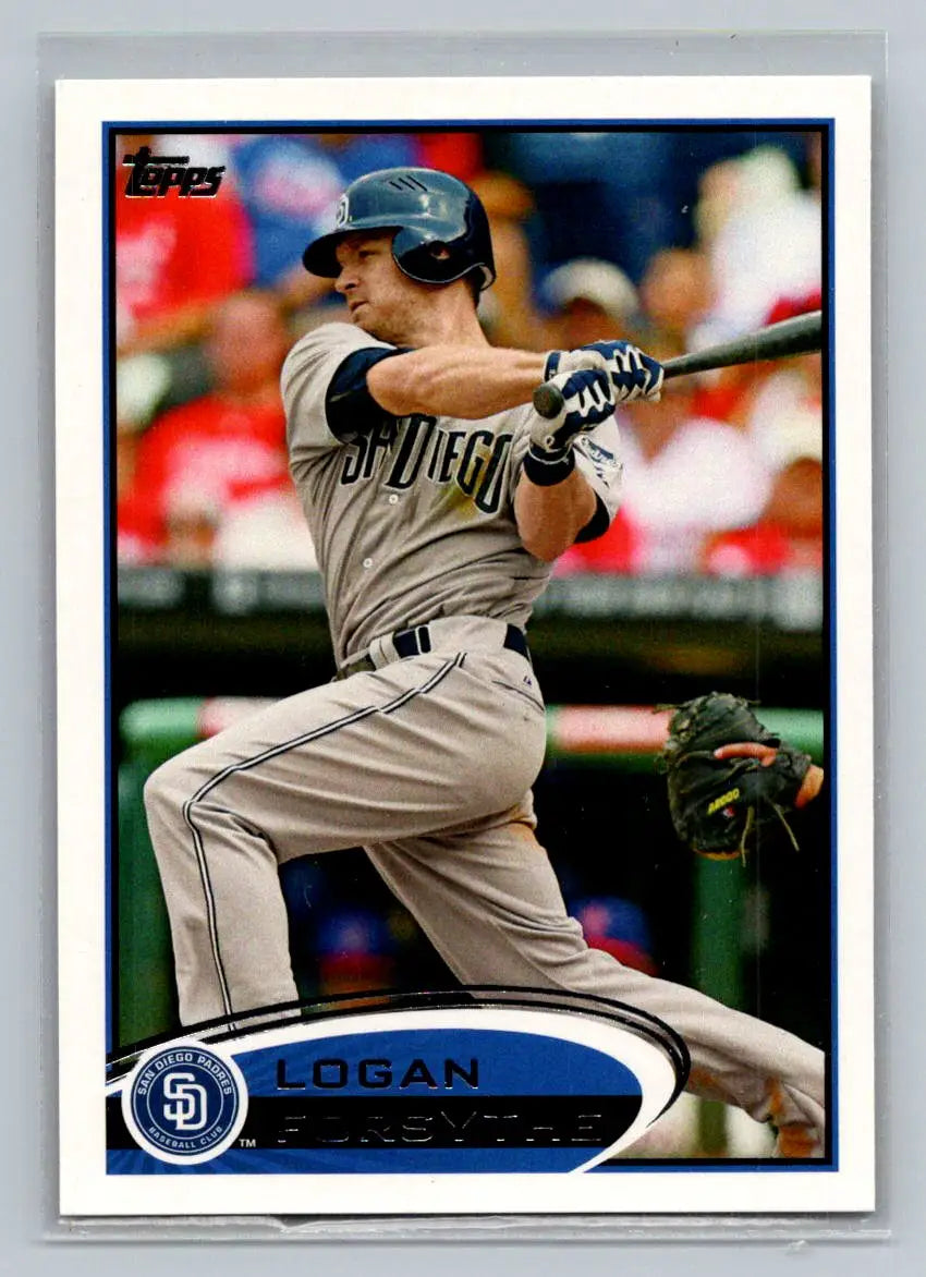 2012 Topps 94b Logan Forsythe San Diego Padres baseball card