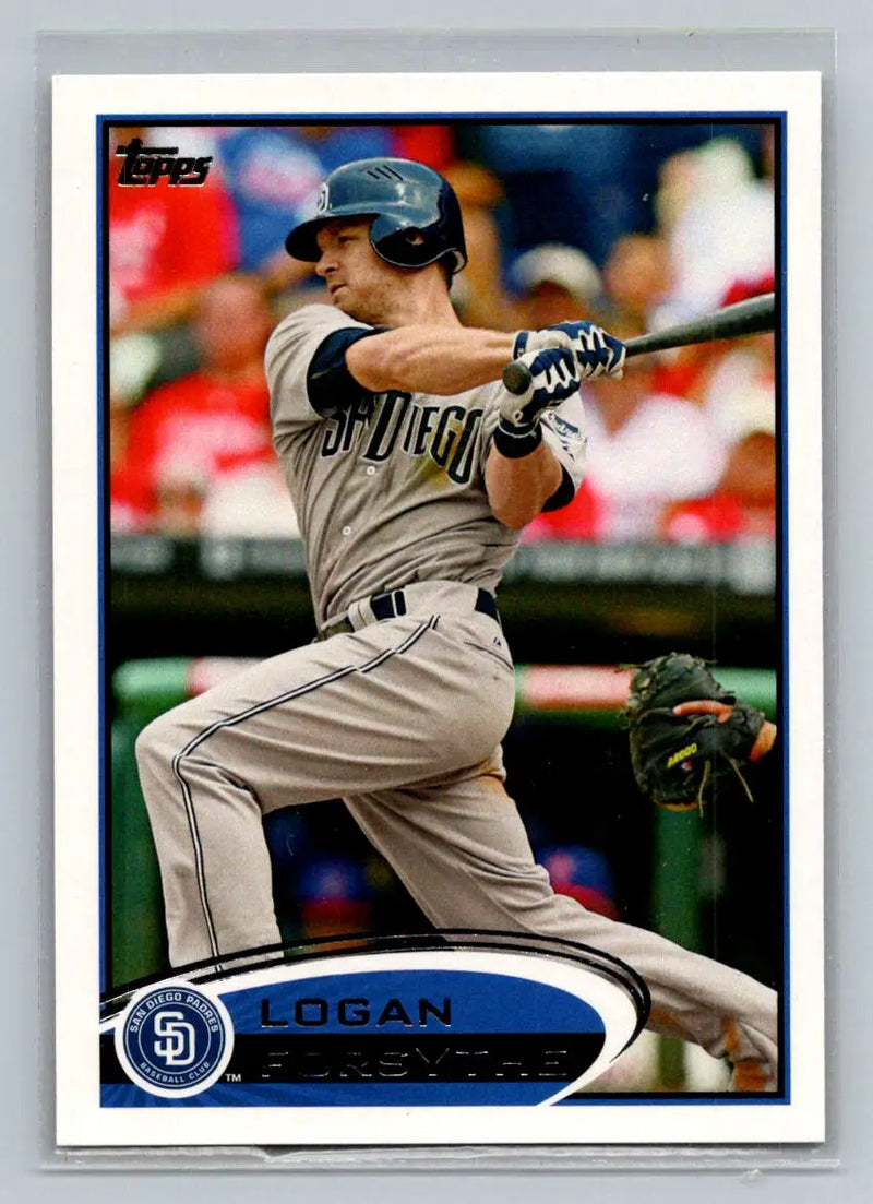 2012 Topps 94b Logan Forsythe San Diego Padres baseball card