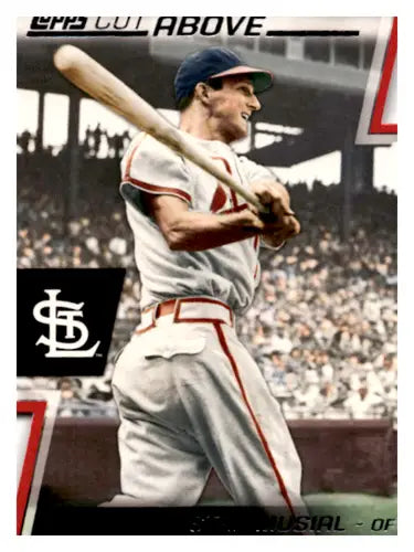 Original gloss baseball card featuring Stan Musial ACA-12 Stan Musial NM Near Mint
