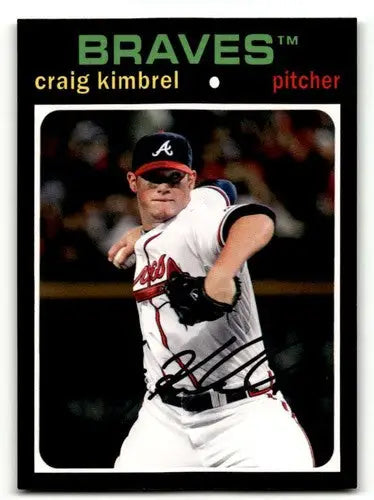 2012 Topps Archives #83 Craig Kimbrel Atlanta Braves Baseball Cards ID:59697 - Baseball Card Single