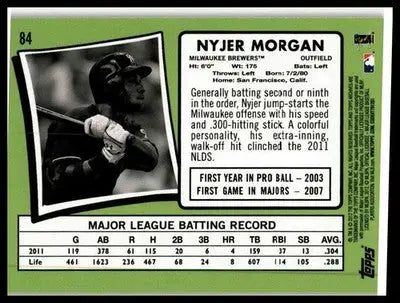 2012 Topps Archives #84 Nyjer Morgan - Baseball Card Single