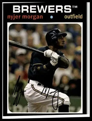 2012 Topps Archives #84 Nyjer Morgan - Baseball Card Single