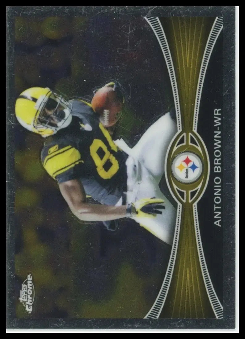 2012 Topps Chrome - Antonio Brown #106 - Football Card Single