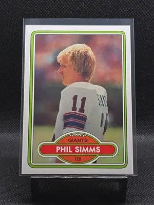 2012 Topps Chrome - Quarterback Rookie Reprint Phil Simms #225 - Football Card Single
