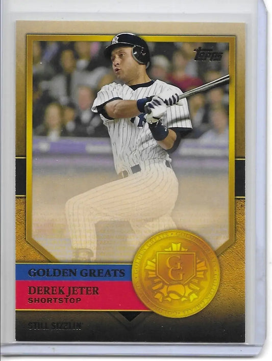 2012 Topps Golden Greats #GG26 Derek Jeter Yankees (743) - Baseball Card Single