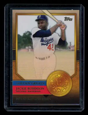 2012 Topps Golden Greats Jackie Robinson #GG-63 Baseball - Baseball Card Single