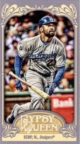 2012 Topps Gypsy Queen Mini Straight Cut Back #44 Matt Kemp NM-MT Dodge ID:81496 - Baseball Card Single