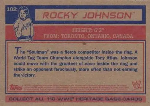 2012 Topps Heritage #102 Rocky Johnson NM-MT ID:6206 - Baseball Card Single