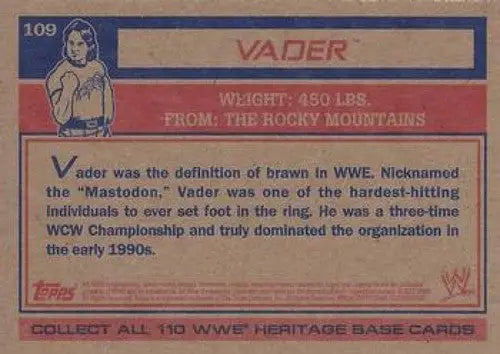 2012 Topps Heritage #109 Vader NM-MT ID:6207 - Star Wars Card Single