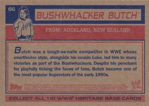 2012 Topps Heritage #66 Bushwhacker Butch NM-MT ID:6197 - Baseball Card Single