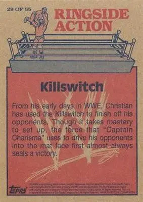 2012 Topps Heritage Ringside Action #29 Christian NM-MT ID:6213 - Other