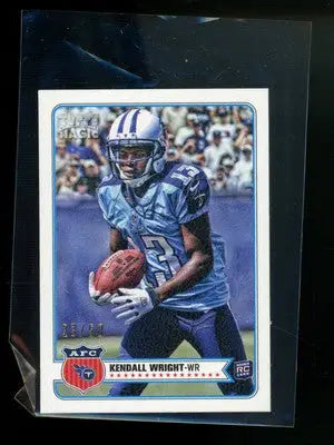 2012 Topps Magic Kendall Wright #115 Mini 23/50 RC Football