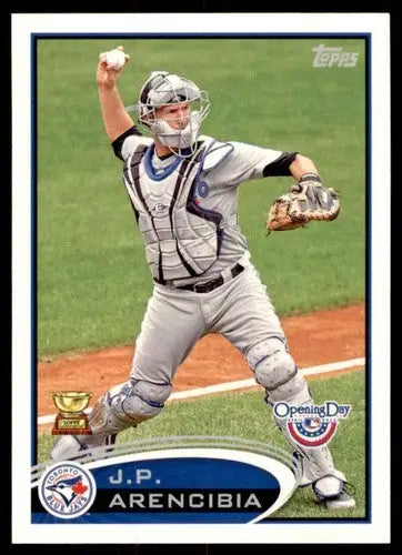 2012 Topps Opening Day #127 J.P. Arencibia NM-MT Blue Jays ID:81418 - Baseball Card Single