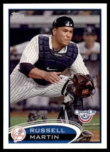 2012 Topps Opening Day #138 Russell Martin NM-MT Yankees ID:81420 - Baseball Card Single
