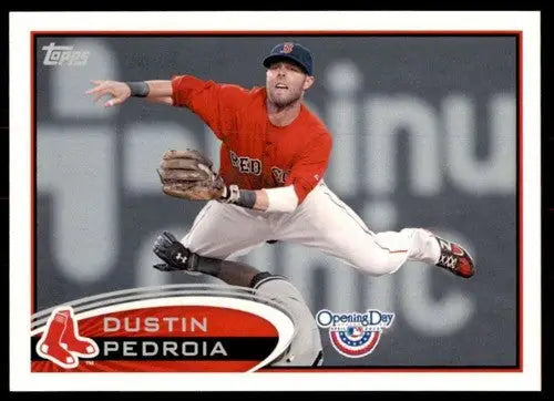 2012 Topps Opening Day #172 Dustin Pedroia NM-MT Red Sox ID:81421 - Baseball Card Single