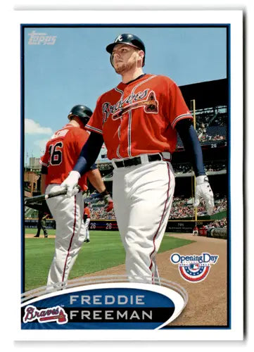 2012 Topps Opening Day #210 Freddie Freeman NM-MT Braves ID:81422