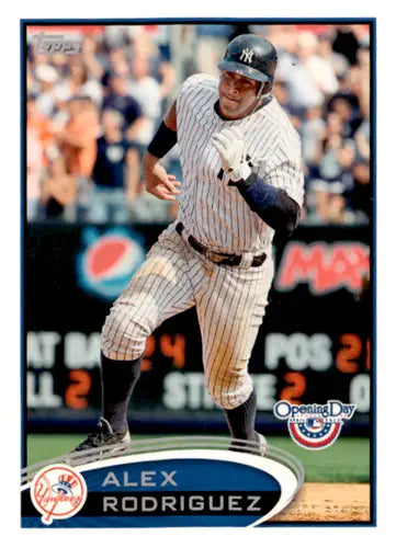 2012 Topps Opening Day #53 Alex Rodriguez NM Near Mint Yankees ID:62980 - Baseball Card Single