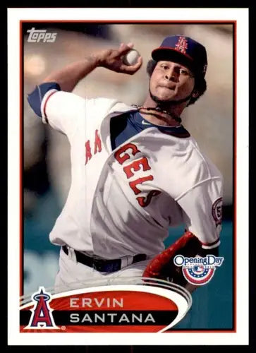 2012 Topps Opening Day #62 Ervin Santana NM-MT Angels ID:81416 - Baseball Card Single