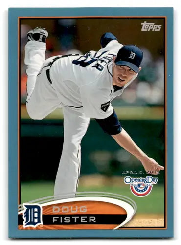 2012 Topps Opening Day Blue Border #94 Doug Fister NM-MT 1149/2012 Tige ID:71053 - Baseball Card Single