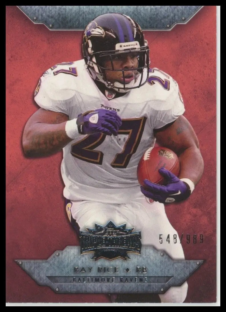 2012 Topps Triple Threads - Ray Rice #30 /989 - Football Card Single