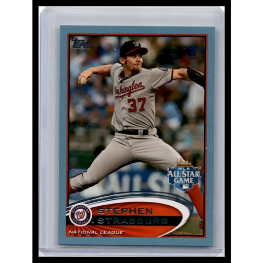 2012 Topps Update #US184 Stephen Strasburg NM-MT Washington Nationals Baseball Card - Baseball Card Single