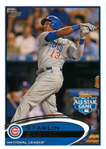 2012 Topps Update #US74 Starlin Castro NM-MT Cubs AS - Baseball Card Single