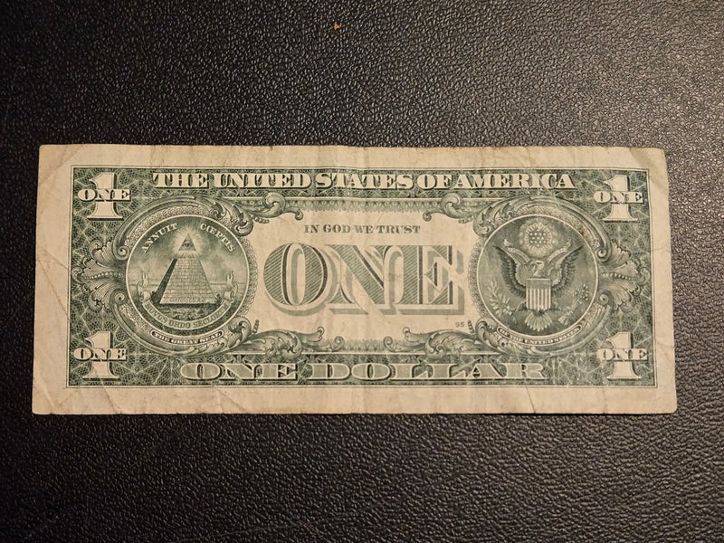 2013 $1 One Dollar Federal Reserve Note Chicago G Series Washington Bill - Coins & Currency