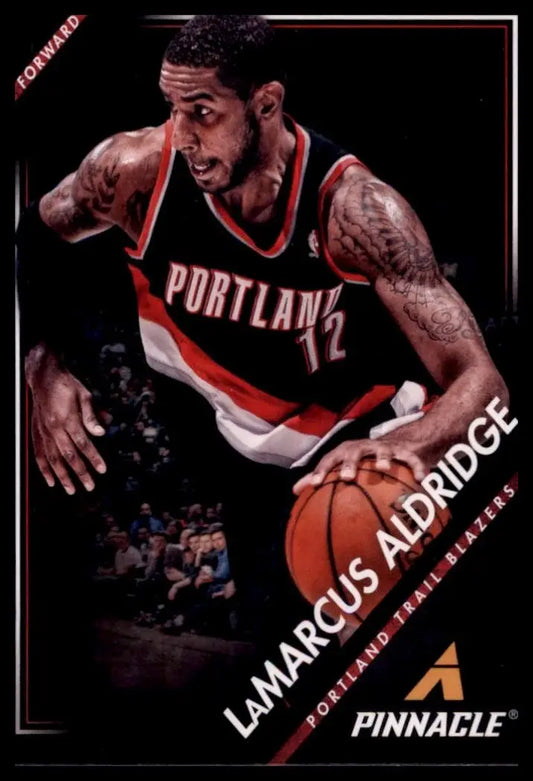 2013-14 Panini Pinnacle LaMarcus Aldridge #155 Portland Trail Blazers Basketball