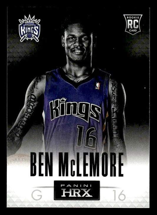 2013-14 Panini Prizm #4 Ben McLemore HRX Base RC Sacramento Kings - Basketball Card Single