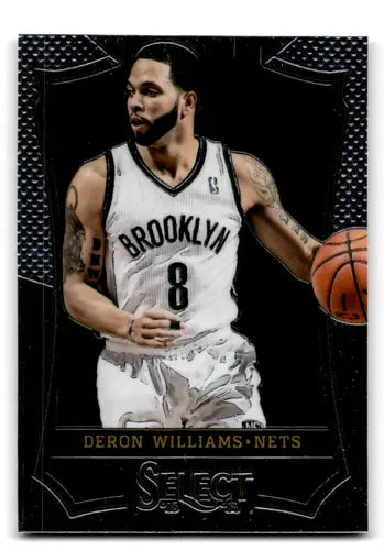 2013-14 Panini Select Deron Williams basketball card with original gloss Nets ID 67553