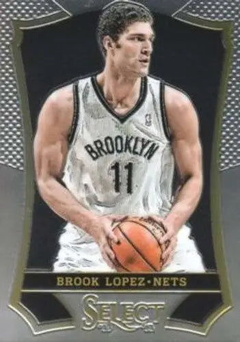2013-14 Panini Select #17 Brook Lopez NM-MT Nets ID:58695 - Basketball Card Single