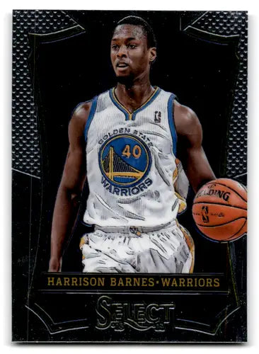 2013-14 Panini Select #40 Harrison Barnes EX/NM Warriors ID:67549 - Basketball Card Single