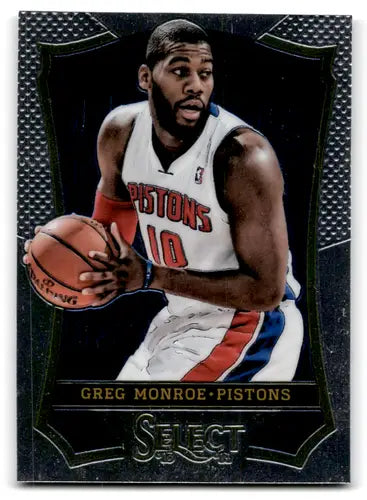 2013-14 Panini Select #66 Greg Monroe EX/NM Pistons ID:67534 - Basketball Card Single