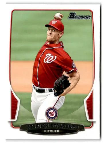 2013 Bowman #104 Stephen Strasburg NM-MT Nationals ID:73066 - Baseball Card Single