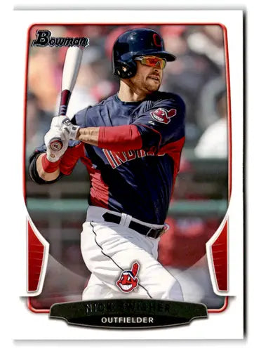 Original gloss Baseball card featuring Nick Swisher NM-MT from 2013 Bowman #212