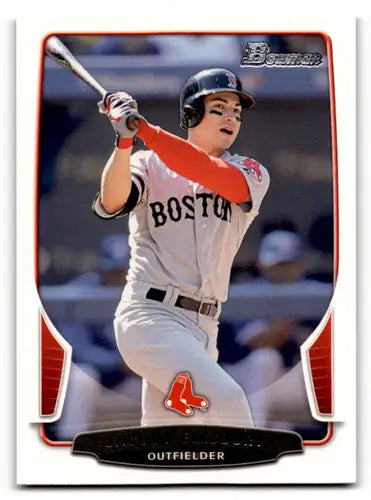 Original gloss baseball card of Jacoby Ellsbury NM-MT Boston Red Sox 2013 Bowman