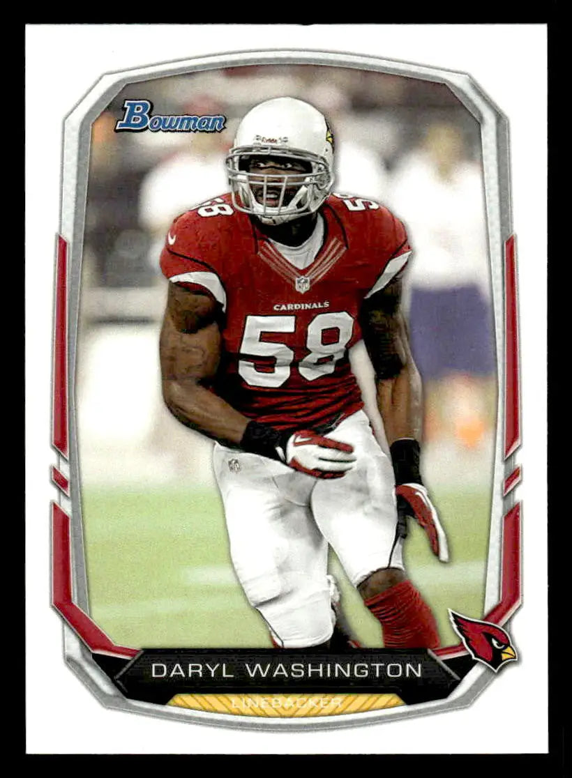 2013 Bowman #96 Daryl Washington - Football Card Single