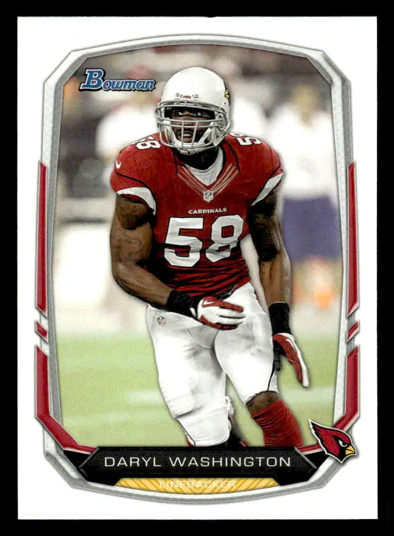 2013 Bowman #96 Daryl Washington - Football Card Single