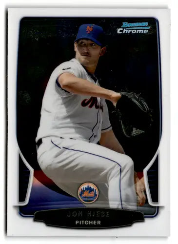 2013 Bowman Chrome #165 Jon Niese NM Near Mint Mets ID:64013 - Baseball Card Single